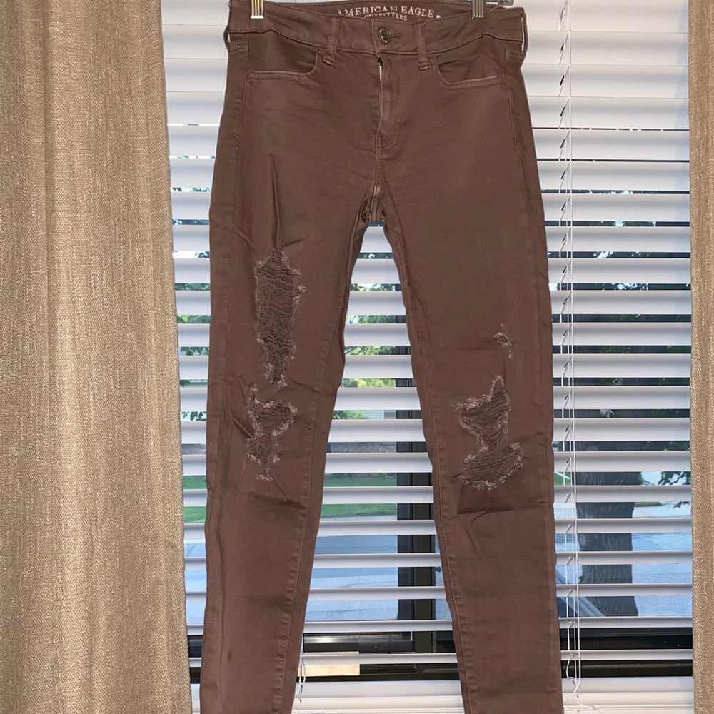 American Eagle Super Stretch Jegging - Blush color